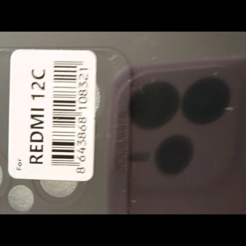 Xiaomi redmi 12c black case new