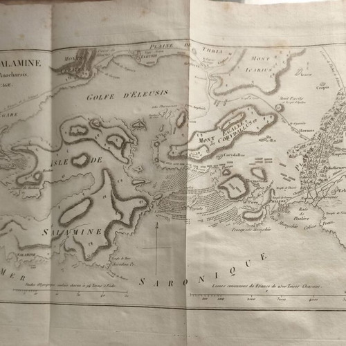 Collection of Geographic Maps of Ancient Greece 1819 used, French