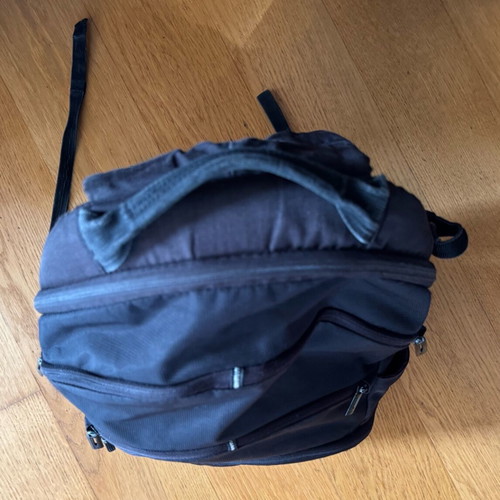 KATA camera bag used with waterproof cover