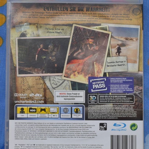 Uncharted 3: Drake’s Deception PlayStation 3 like new