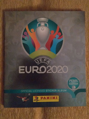 Άλμπουμ Panini EURO 2020 Pearl Edition καινούργιο, softcover