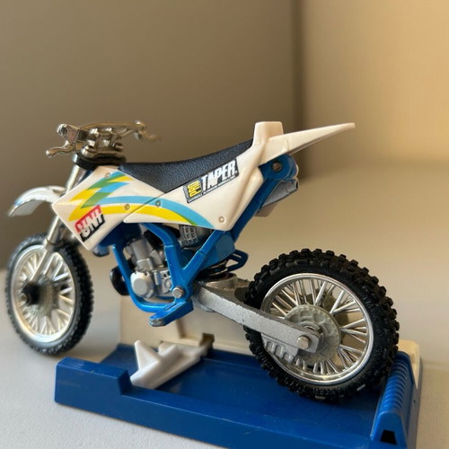 Metal miniature motorcycle used, amazing rare model