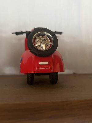 Vespa decorative with British flag used