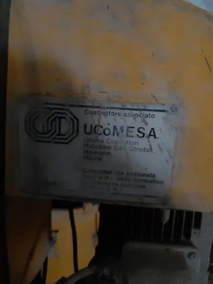 Μηχάνημα τσιμεντενέσεων BUNKER μεταχειρισμένο, τριφασικό