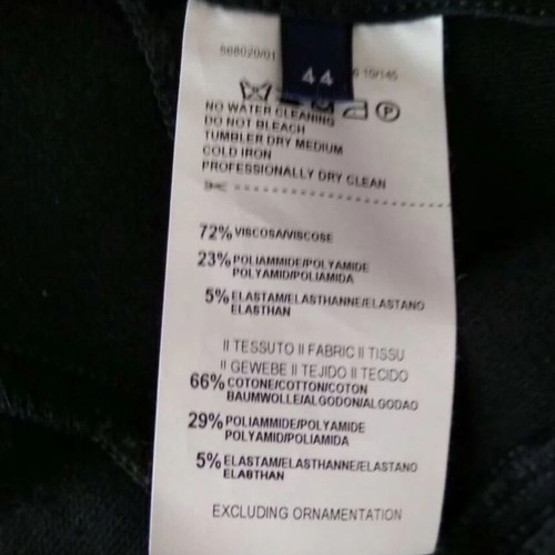 Trussardi skirt black, like new, size M