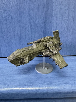 Warhammer Legions Imperialis Thunderhawk Gunship painted model