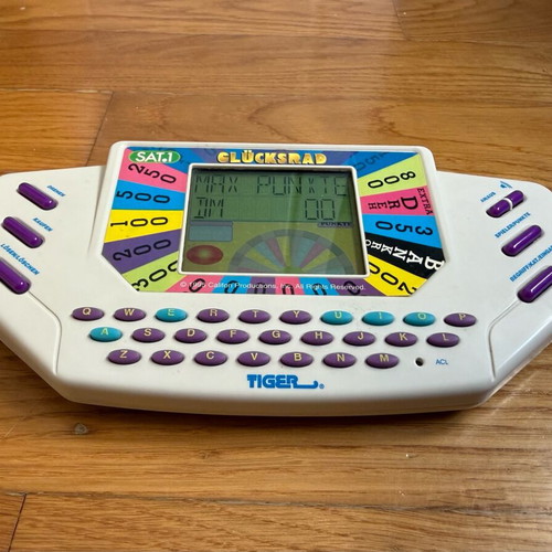 Tiger Electronics Clücksrad handheld 1995 like new