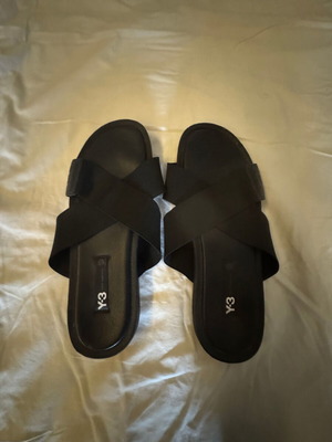 Παντόφλες Yohji Yamamoto Υ3 για την Adidas καινούργιο, μέγεθος 44.5, μαύρο