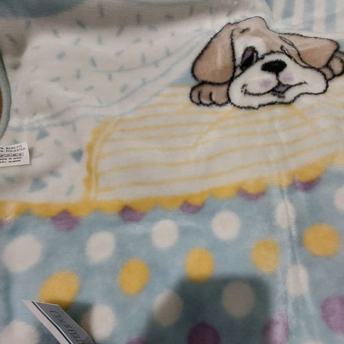 Belcrisa baby blanket new 110x140cm with animal designs