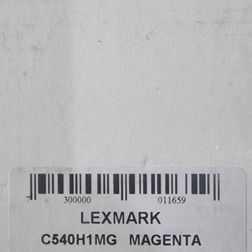 Refurbished Lexmark toner set C540H1CG CYAN, C540H1KG BLACK, C540H1YG YELLOW, C540H1MG MAGENTA 6 pcs