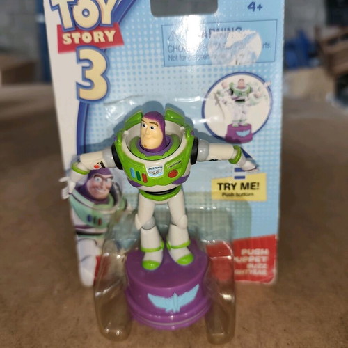 Toy Story 3 Buzz Lightyear Push Puppet figure new 12cm