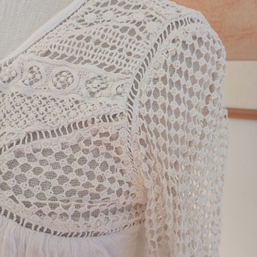 Cotton cardigan Berska like new, size Small, white