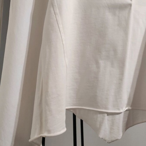 Asymmetric blouse Stradivarius white like new, large