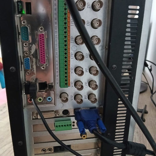 DVR system with 17 cameras, Pentium 4, Windows XP