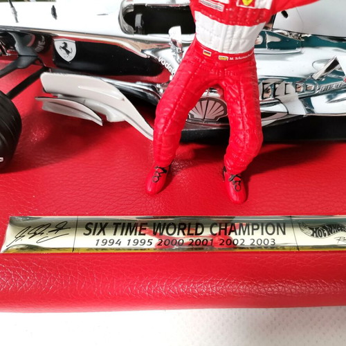 Hot Wheels Ferrari F2003 Michael Schumacher 2003 World Champion 1:18 Diecast