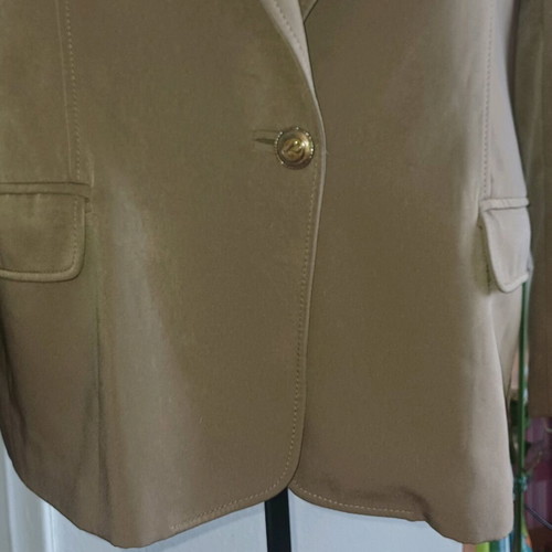 Vintage oversized καφέ σακάκι POLATOF μεταχειρισμένο, μέγεθος 44