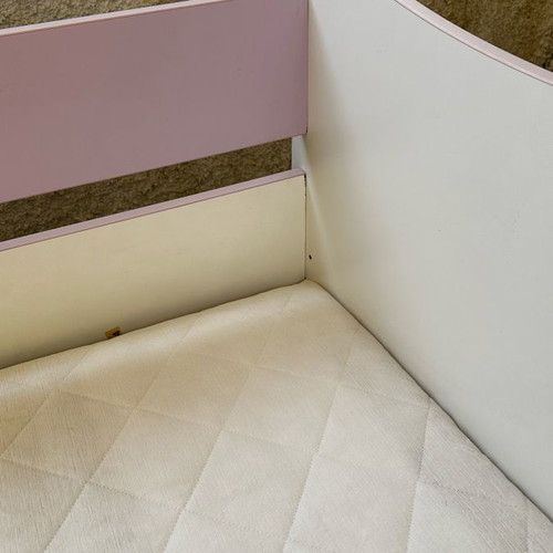 Lorelli children's bed used with Greco Strom mattress and drawer