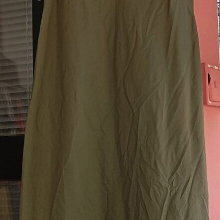 Bonita sleeveless maxi dress new, olive khaki