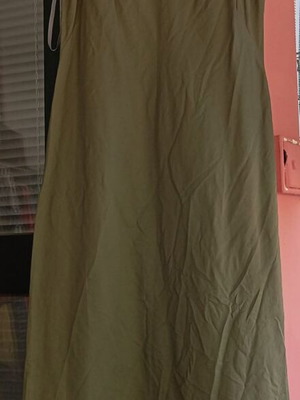 Bonita sleeveless maxi dress new, olive khaki