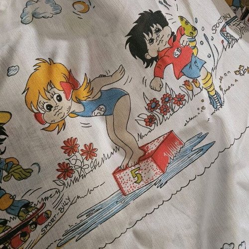Vintage Sport Billy Curtain 80's like new, collectible