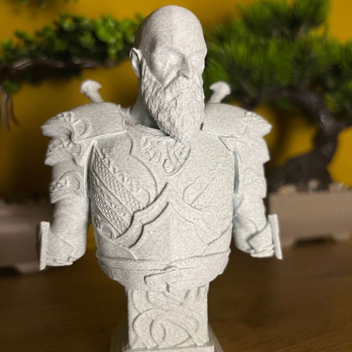 Kratos Bust God of War new, 12 cm height
