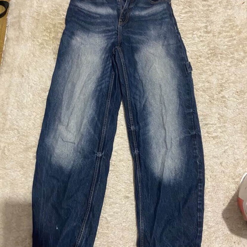 Baggy jeans new, sizes 36 and 34, black and blue