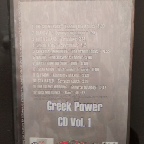 Greek Power CD Vol.1 like new (Rock Hard)