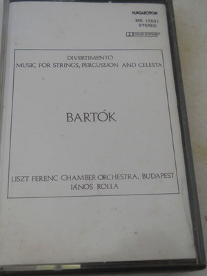 Music For Strings, Percussion And Celesta / Divertimento cassette used