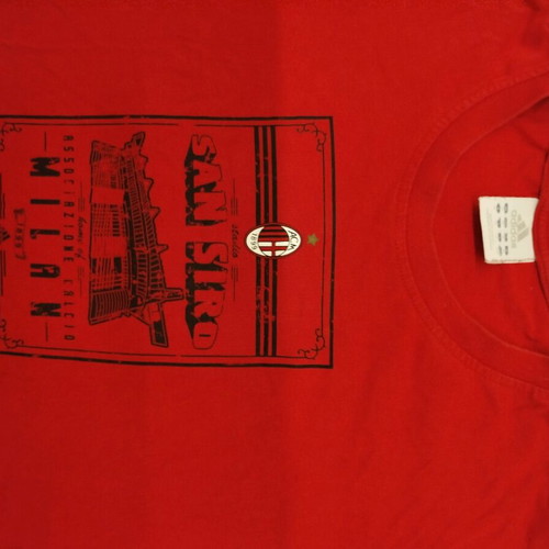 AC Milan San Siro Adidas T-shirt like new, vintage vibes, medium
