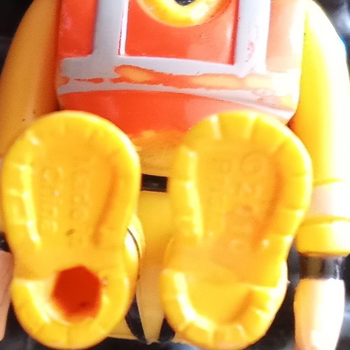 Vintage pilot miniature used, Prisma 2010 toy figure