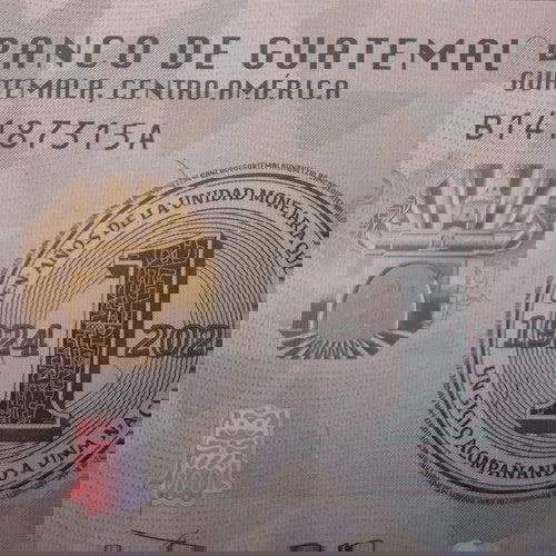 ΓΟΥΑΤΕΜΑΛΑ 1 QUETZAL 2023/ ( 2024 ) - 100η ΕΠΕΤΕΙΟΣ ΤΟΥ ΝΟΜΙΣΜΑΤΟΣ QUETZAL P # 129 UNC