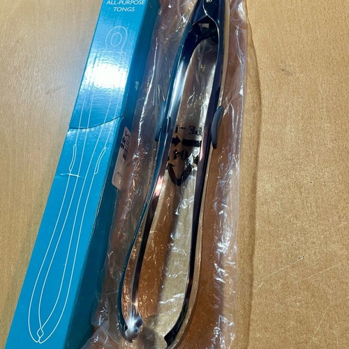 Nambé Gourmet Curvo all-purpose tongs new stainless steel