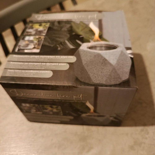 Decorative fire pit new in box