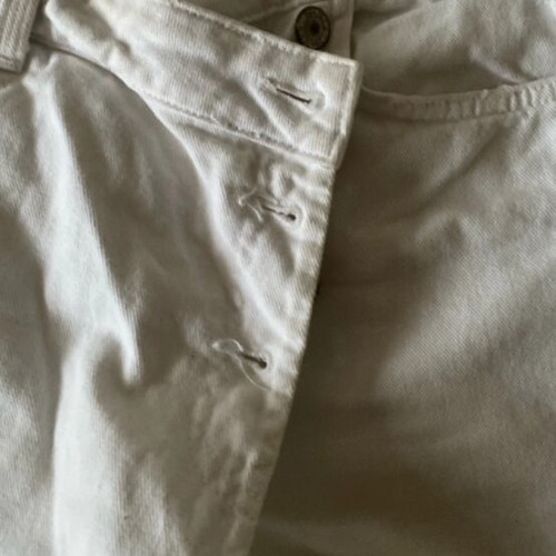 Zara white denim skirt-shorts, size 152 cm, age 12 years