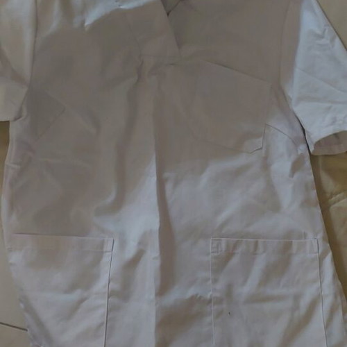 Medical scrub nursing uniform white new