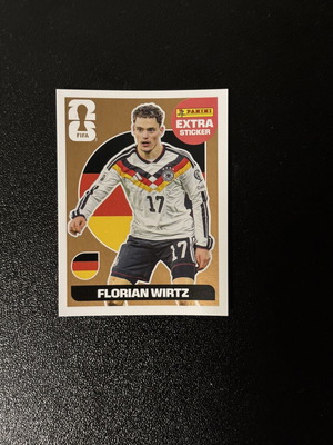 Panini FIFA World Cup Bronze extra sticker Florian Wirtz καινούργιο