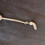 Silver worry beads 950 like new