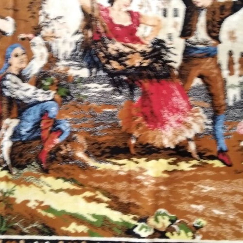 Wall tapestry like new, dimensions 154 x 120 cm