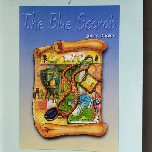 The Blue Scarab novel new, English