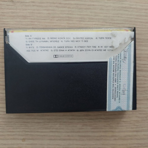 Giannis Poulopoulos An Giriseis An cassette tape like new