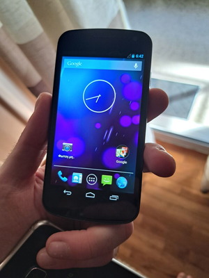 Samsung Galaxy Nexus i9250 smartphone μεταχειρισμένο, μαύρο, 16GB, Android