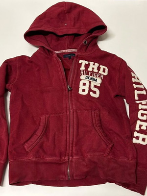 Tommy Hilfiger cotton red jacket 8 years (128 cm)