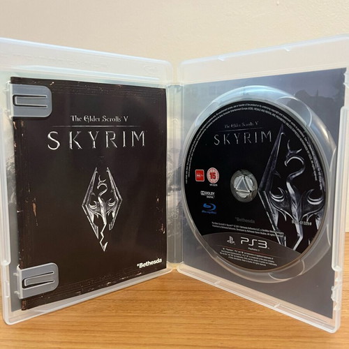 The Elder Scrolls V Skyrim PS3 game used