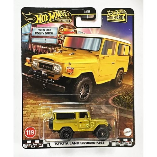 Hot Wheels Boulevard Premium Toyota Land Cruiser JBL25 new