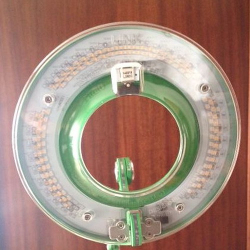 Modern floor lamp used with rotating arm and LED lighting