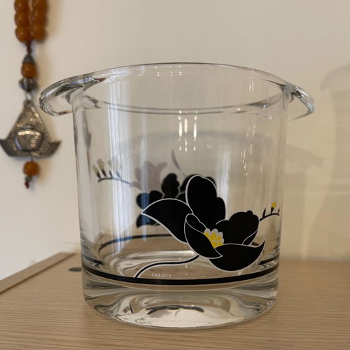 Giakoumi set jug and ice bucket vintage Italian new