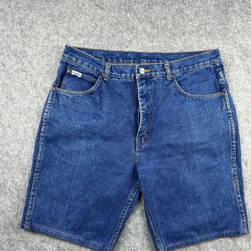 Coach Vintage men's blue denim shorts size 36, Stagecoach Label Western