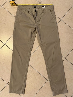 Boss παντελόνι chinos slim fit, σαν καινούργιο, μέγεθος 34, καφέ ανοιχτό