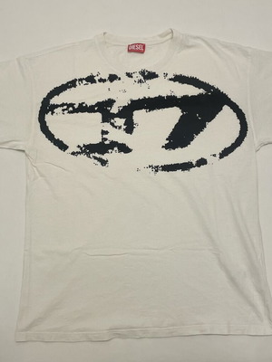 Diesel T-shirt like new, white, size L