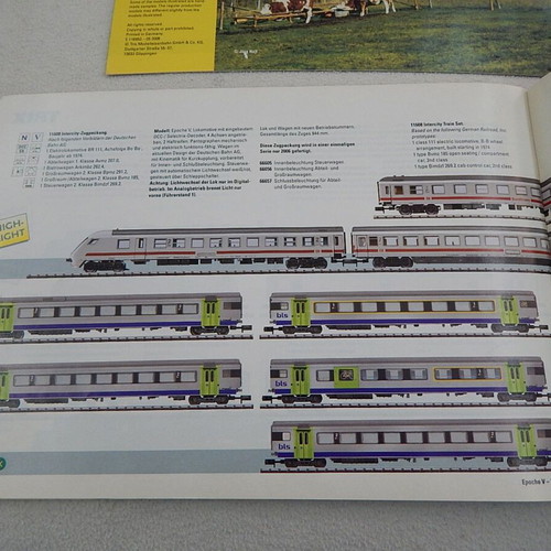 Trix catalogs used, pack of 2, 2006 models